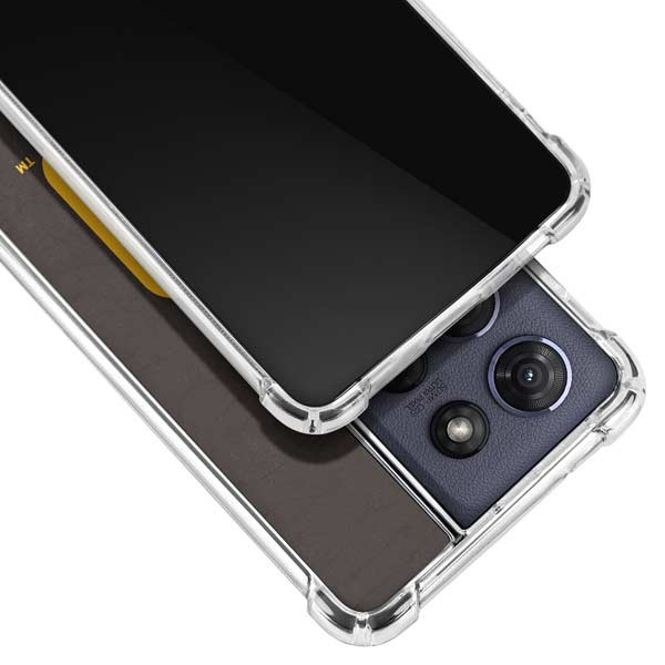 MLB San Diego Padres - Solid Distressed Moto G Play 5G (2025) Clear Case