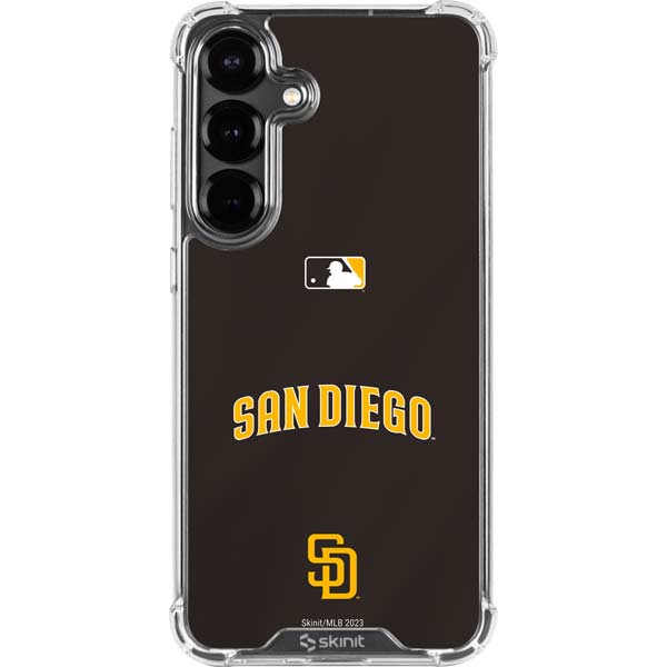 MLB San Diego Padres Alternate Jersey Galaxy S26 Clear Case
