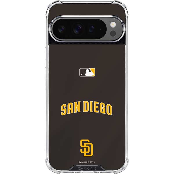 MLB San Diego Padres Alternate Jersey Google Pixel 10 Pro Clear Case