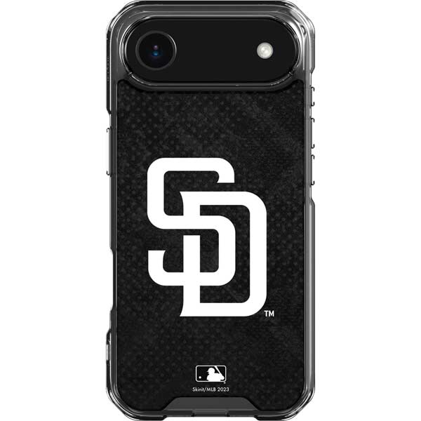 MLB San Diego Padres Dark Wash iPhone 17 Air Clear Case