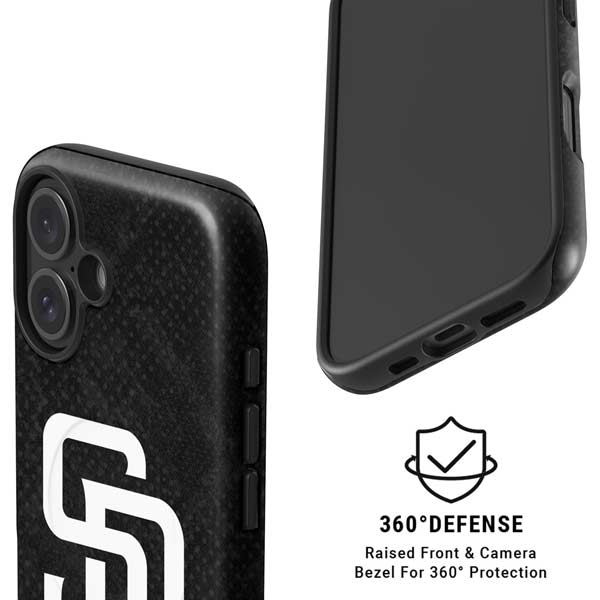 MLB San Diego Padres Dark Wash iPhone 17 Magsafe Impact Case