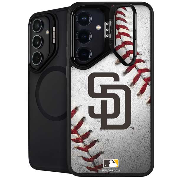 MLB San Diego Padres Game Ball Galaxy S26 Kickstand Case