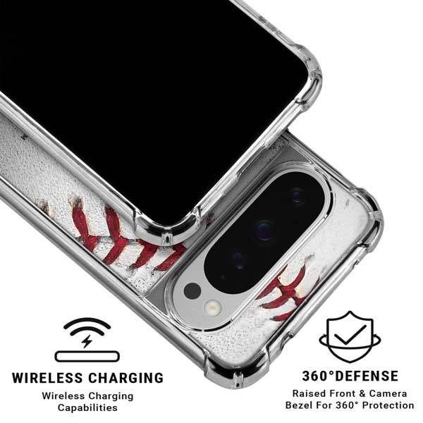 MLB San Diego Padres Game Ball Google Pixel 10 Pro XL Clear Case
