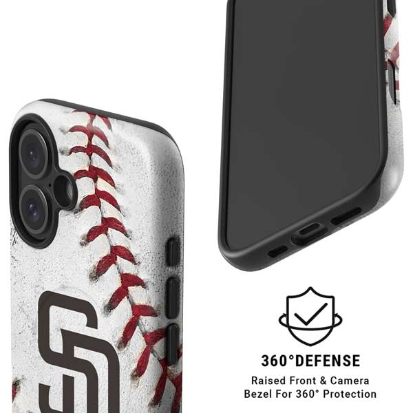 MLB San Diego Padres Game Ball iPhone 16 Magsafe Impact Case