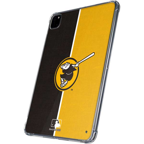 MLB San Diego Padres Split iPad Pro 11in (2024) Clear Case