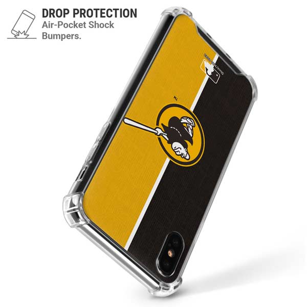 MLB San Diego Padres Split iPhone X/XS Clear Case
