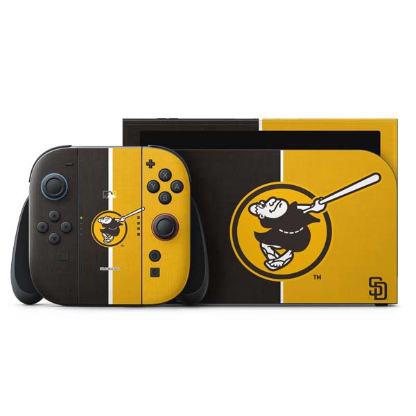 MLB San Diego Padres Split Nintendo Skins