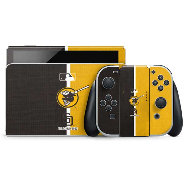 MLB San Diego Padres Split Nintendo Skins