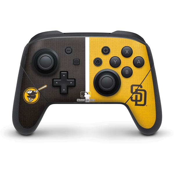 MLB San Diego Padres Split Nintendo Skins