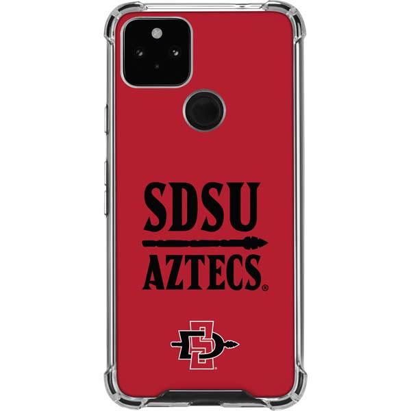 San Diego State University Aztecs Red Pixel Cases