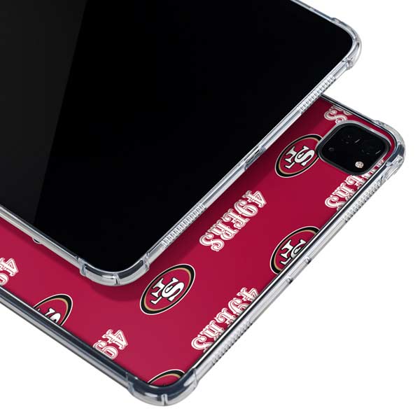 NFL San Francisco 49ers Blitz Series iPad Pro 11in (2024) Clear Case