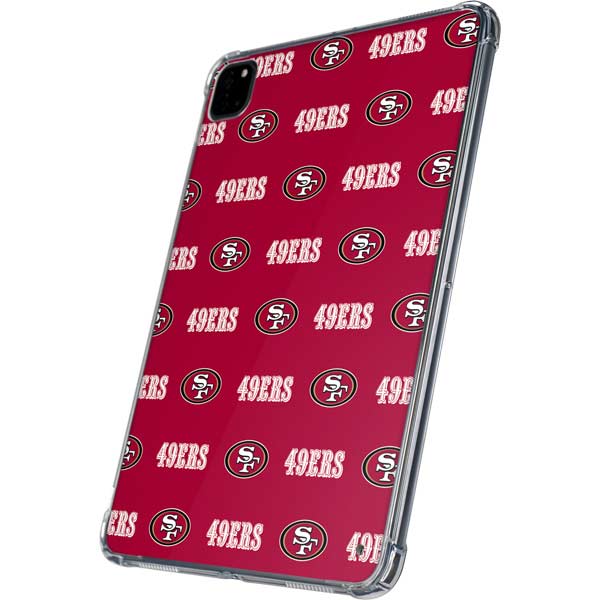 NFL San Francisco 49ers Blitz Series iPad Pro 11in (2024) Clear Case