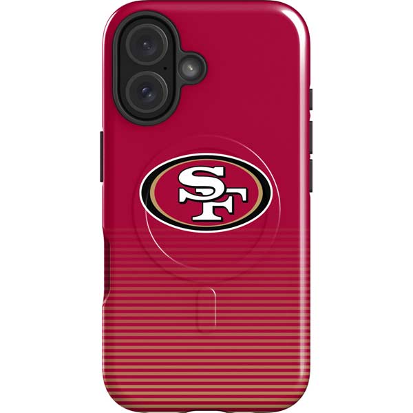 NFL San Francisco 49ers Breakaway iPhone 16 Magsafe Impact Case