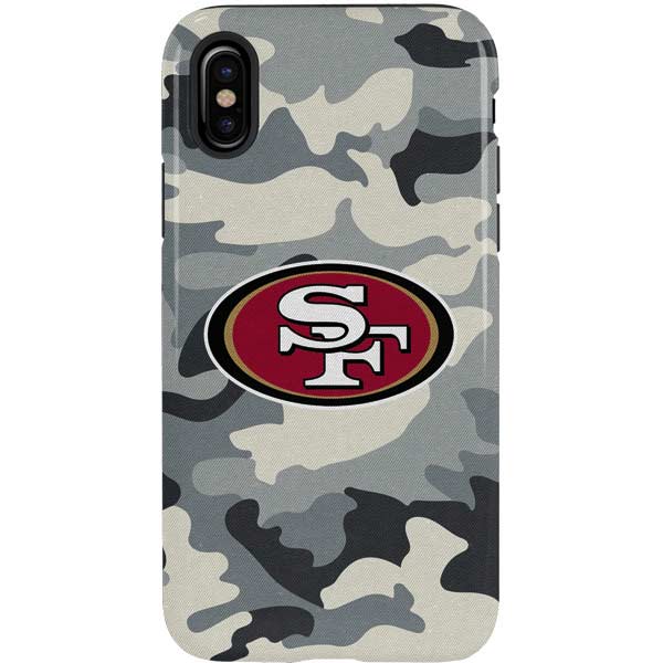 NFL San Francisco 49ers Camo iPhone XS Pro Case