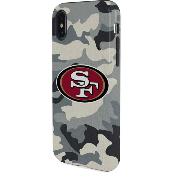 NFL San Francisco 49ers Camo iPhone XS Pro Case