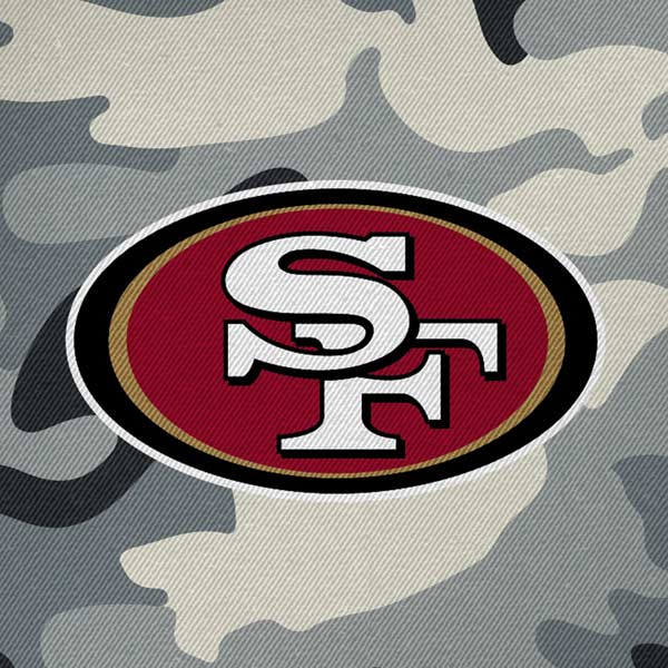 NFL San Francisco 49ers Camo iPhone XS Pro Case