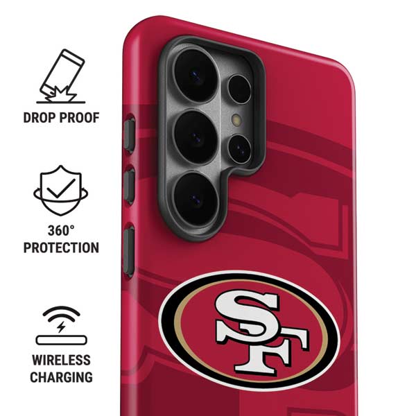 NFL San Francisco 49ers Double Vision Galaxy S26 Ultra Impact Case