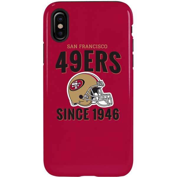 NFL San Francisco 49ers Helmet iPhone XS Pro Case