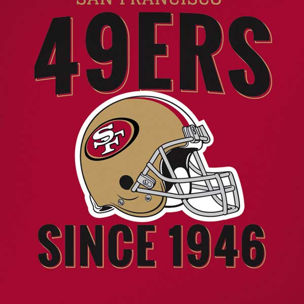 NFL San Francisco 49ers Helmet iPhone XS Pro Case