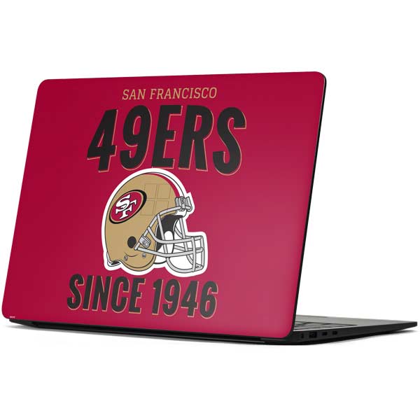 NFL San Francisco 49ers Helmet Surface Laptop 7 13.8in Skin