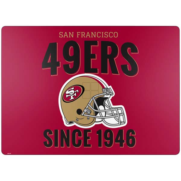 NFL San Francisco 49ers Helmet Surface Laptop 7 13.8in Skin
