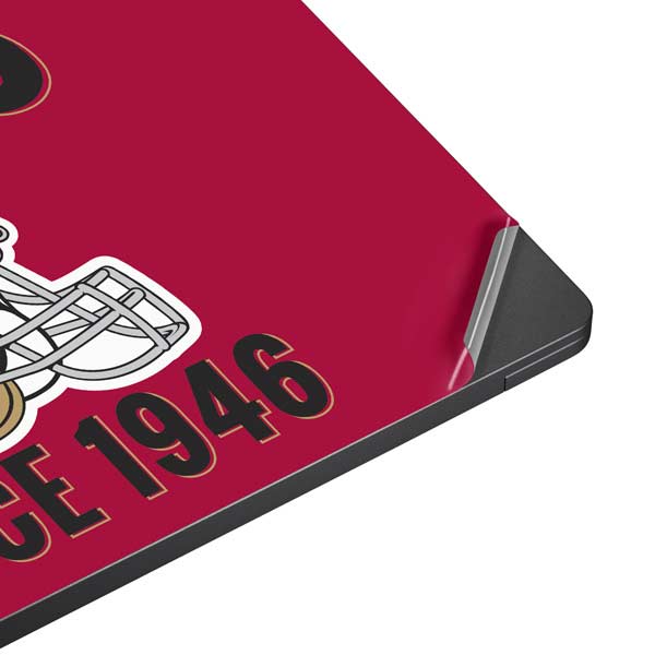 NFL San Francisco 49ers Helmet Surface Laptop 7 13.8in Skin