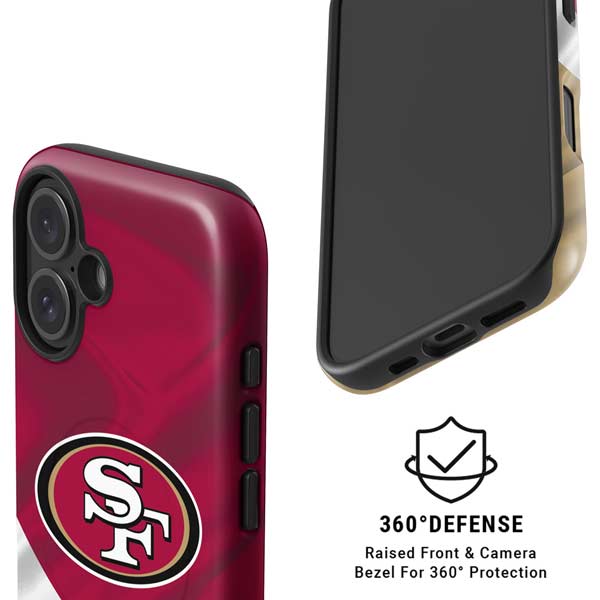 NFL San Francisco 49ers iPhone 16 Magsafe Impact Case