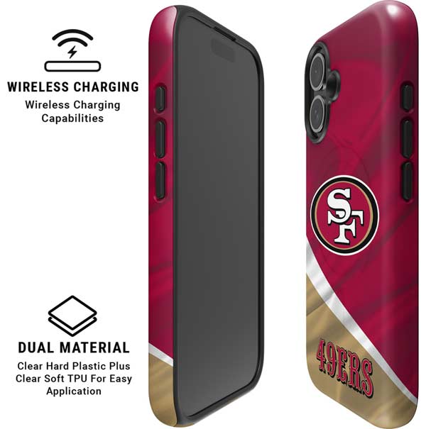 NFL San Francisco 49ers iPhone 16 Magsafe Impact Case