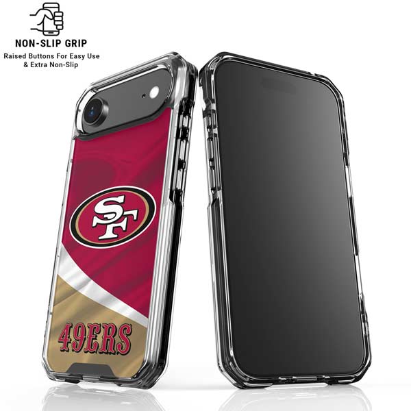 NFL San Francisco 49ers iPhone 17 Air Clear Case