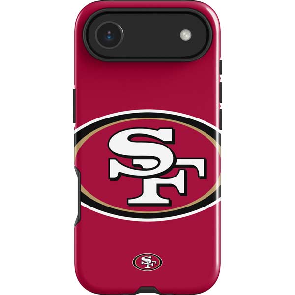 NFL San Francisco 49ers Large Logo iPhone 17 Air Impact Case
