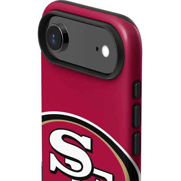 NFL San Francisco 49ers Large Logo iPhone 17 Air Impact Case