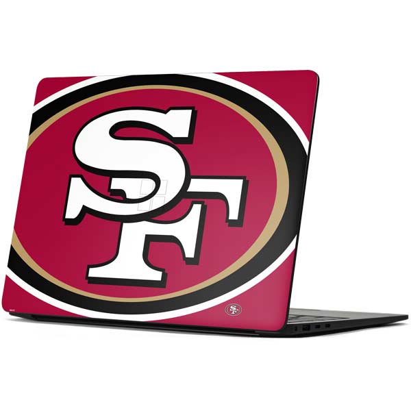 NFL San Francisco 49ers Large Logo Surface Laptop 7 13.8in Skin