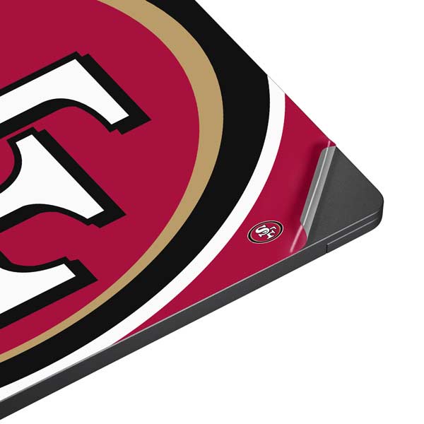 NFL San Francisco 49ers Large Logo Surface Laptop 7 13.8in Skin