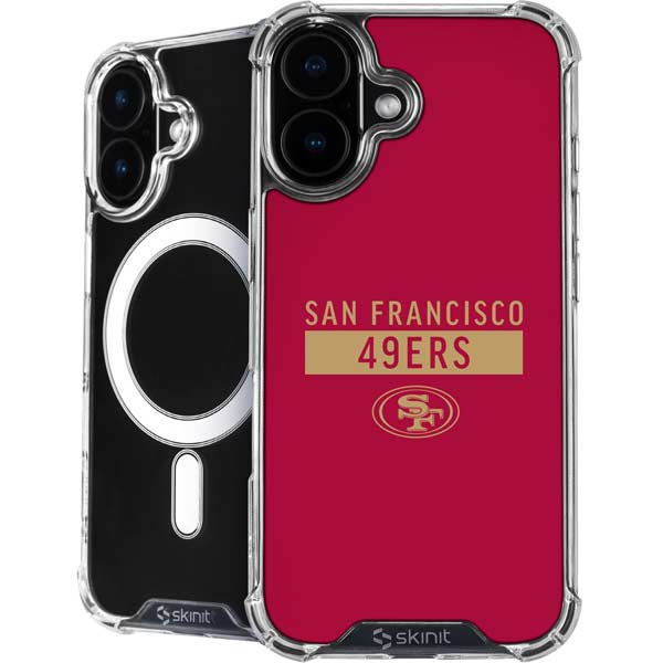 NFL San Francisco 49ers Red Performance Series iPhone 17 MagSafe Case