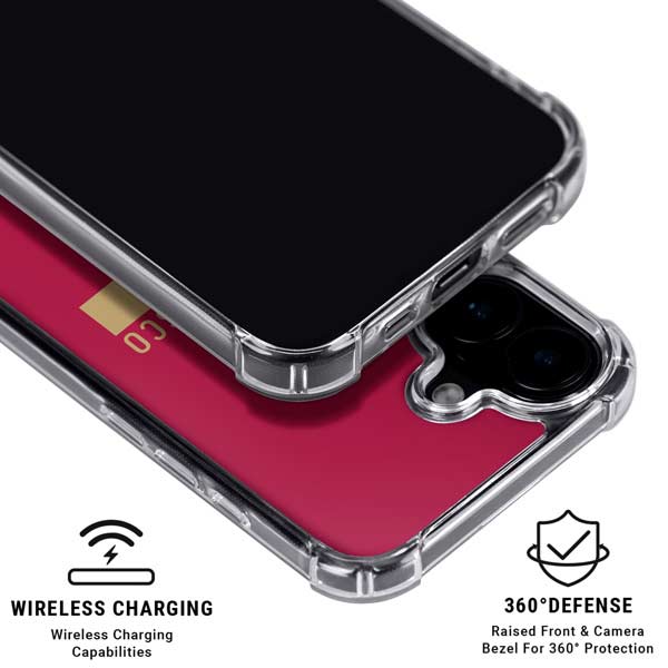 NFL San Francisco 49ers Red Performance Series iPhone 17 MagSafe Case
