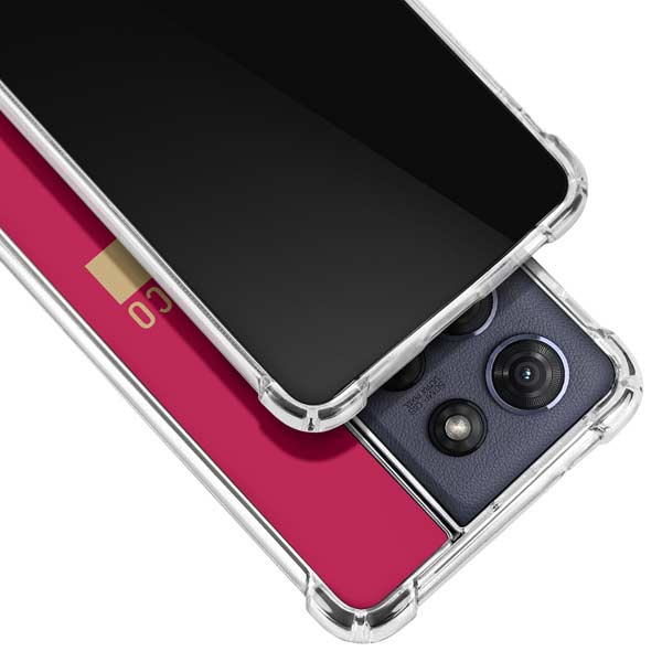 NFL San Francisco 49ers Red Performance Series Moto G 5G (2025) Clear Case