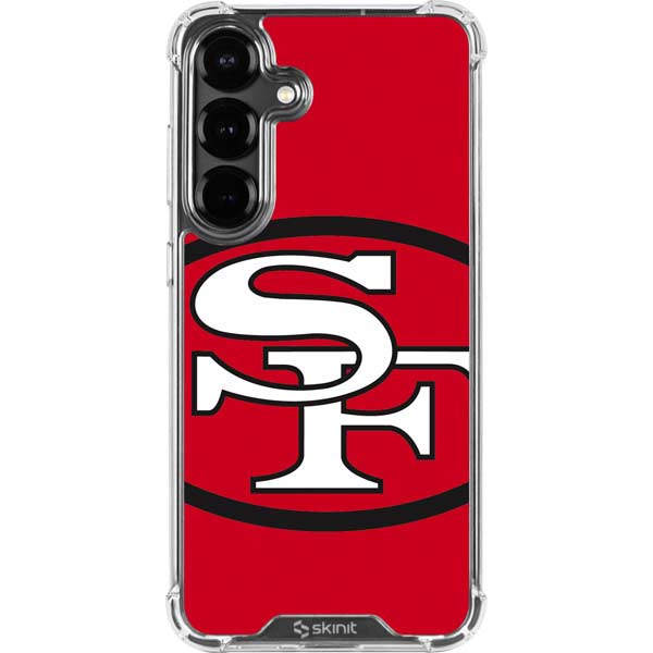 NFL San Francisco 49ers Retro Logo Galaxy S26 Clear Case