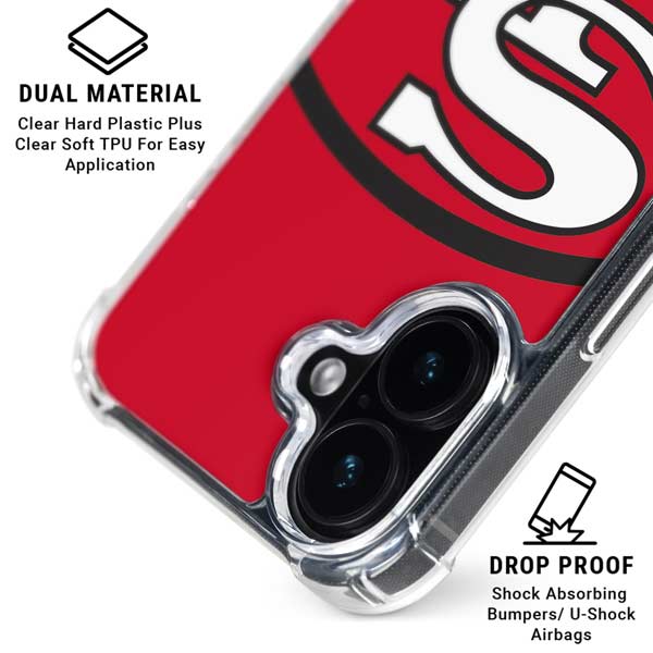 NFL San Francisco 49ers Retro Logo iPhone 17 MagSafe Case