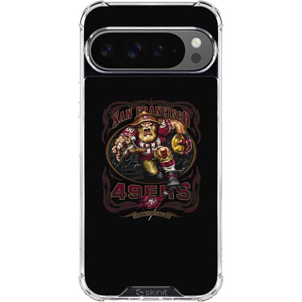Liquid Blue NFL San Francisco 49ers Running Back Google Pixel 10 Pro Clear Case