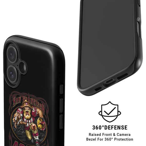 Liquid Blue NFL San Francisco 49ers Running Back iPhone 16 Plus Magsafe Impact Case