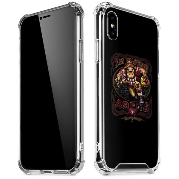 Liquid Blue NFL San Francisco 49ers Running Back iPhone X/XS Clear Case