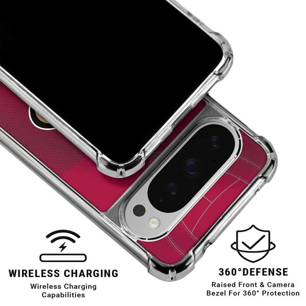NFL San Francisco 49ers Team Jersey Google Pixel 10 Pro Clear Case