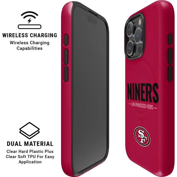 NFL San Francisco 49ers Team Motto iPhone 16 Pro Max Magsafe Impact Case