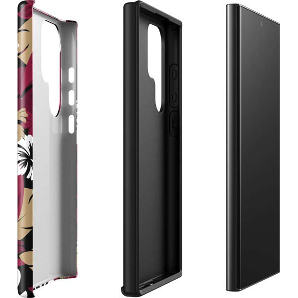 NFL San Francisco 49ers Tropical Print Galaxy S23 Ultra Pro Case