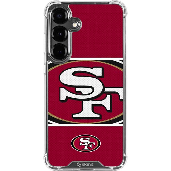 NFL San Francisco 49ers Zone Block Galaxy S26 Clear Case