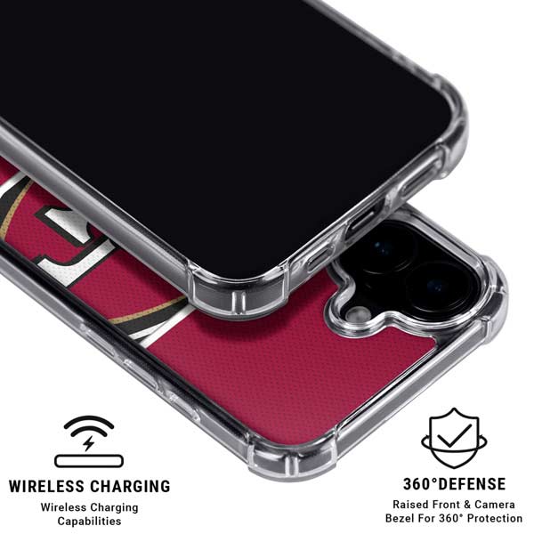 NFL San Francisco 49ers Zone Block iPhone 17 Clear Case