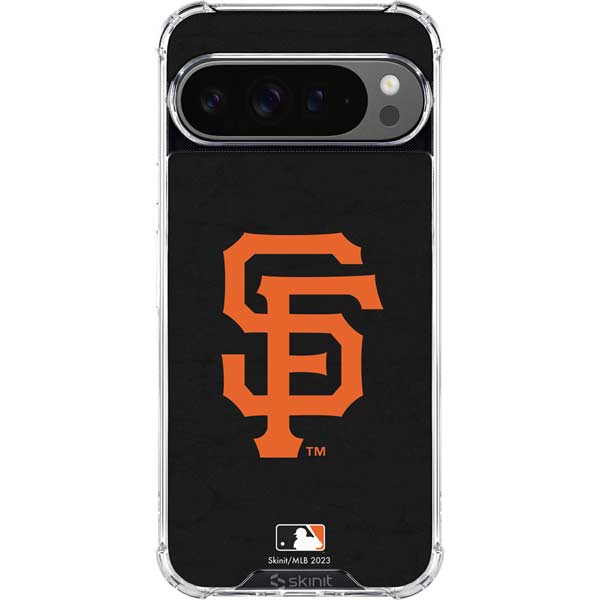 MLB San Francisco Giants - Solid Distressed Google Pixel 10 Pro Clear Case