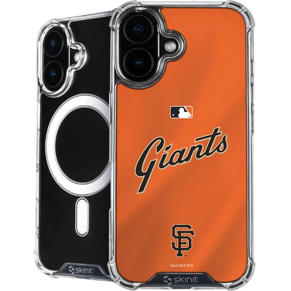MLB San Francisco Giants Alternate Home Jersey iPhone 16 Plus MagSafe Case