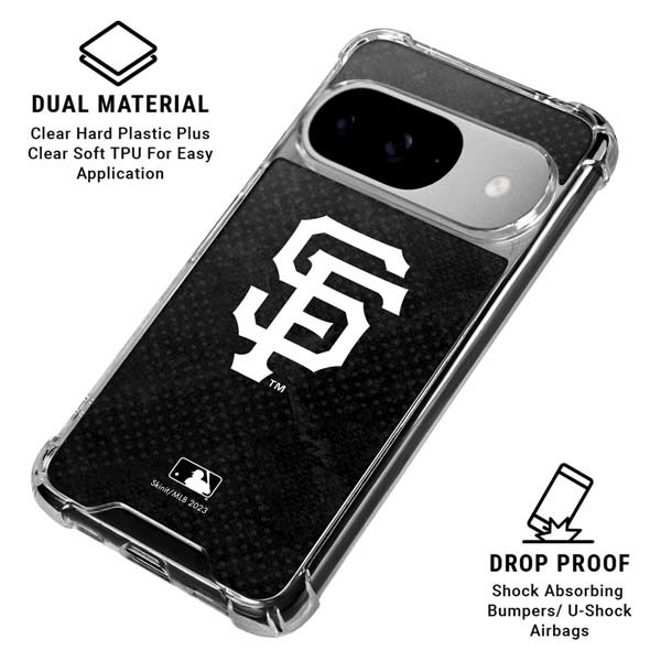 MLB San Francisco Giants Dark Wash Google Pixel 10 Clear Case