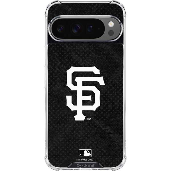 MLB San Francisco Giants Dark Wash Google Pixel 10 Pro XL Clear Case